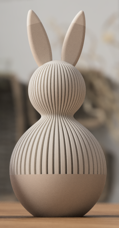 Paaskonijn (Met opbergdoos)